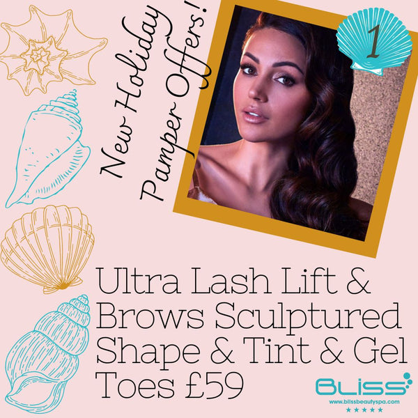New Holiday Pamper Offer - Ultra Lash Lift & Brows  Sculptured Shape & Tint & Gel Toes £59