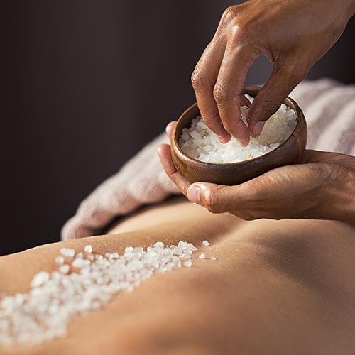 30 + 30 Mineral Salt Scrub Body Foliation Massage